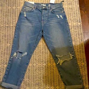 High Waisted Mom Jeans